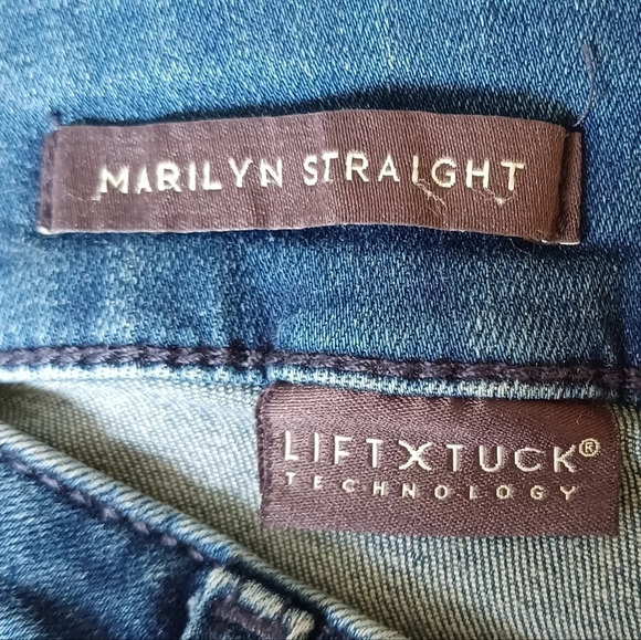 NYDJ Marilyn Lift Tuck High Rise Jeans Classic Western Normcore Preppy 16 - Picture 4 of 5